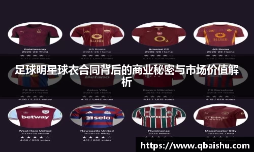 足球明星球衣合同背后的商业秘密与市场价值解析